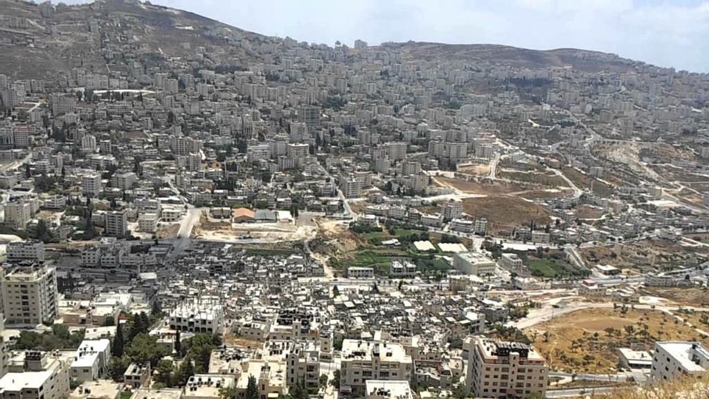 Nablus, Rajai Masri's Birthplace currently under Israeli Occupation since June,1967